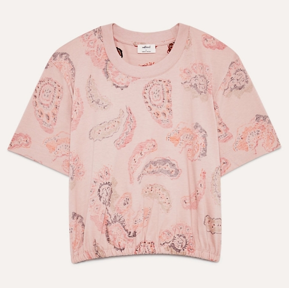 Aritzia Tops - Artizia Wilfred "Piaf" Cropped tee size S
